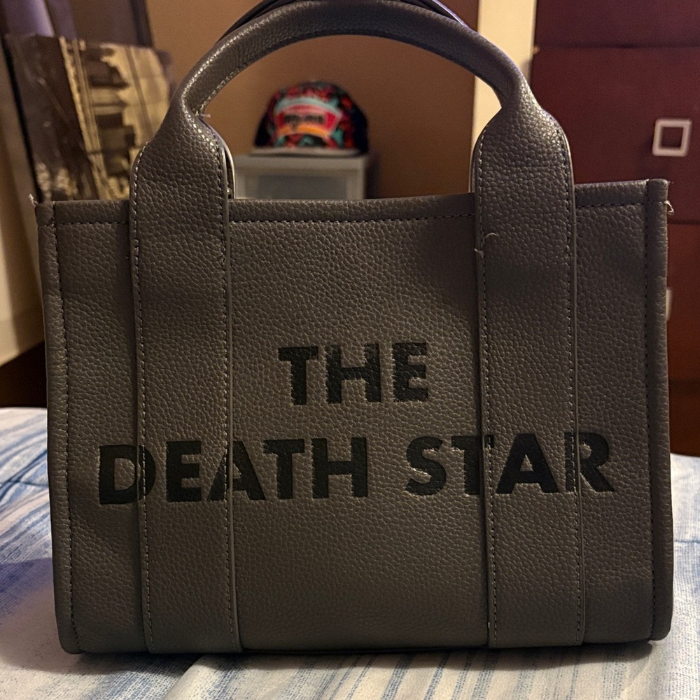 Star Wars Gray Death Star Tote Bag